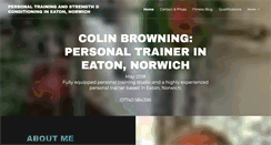Desktop Screenshot of colinbrowning.com