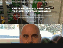 Tablet Screenshot of colinbrowning.com